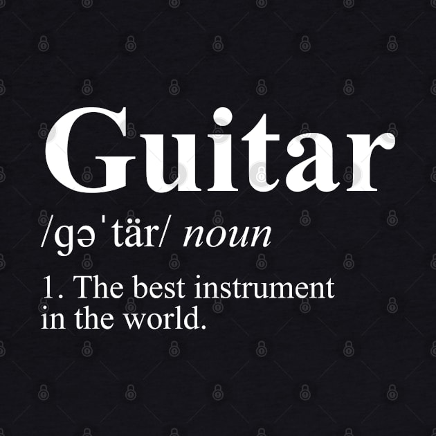 Guitar by ShirtsShirtsndmoreShirts